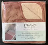 Dreamline Wiegdeken - Roze - 75 x 100