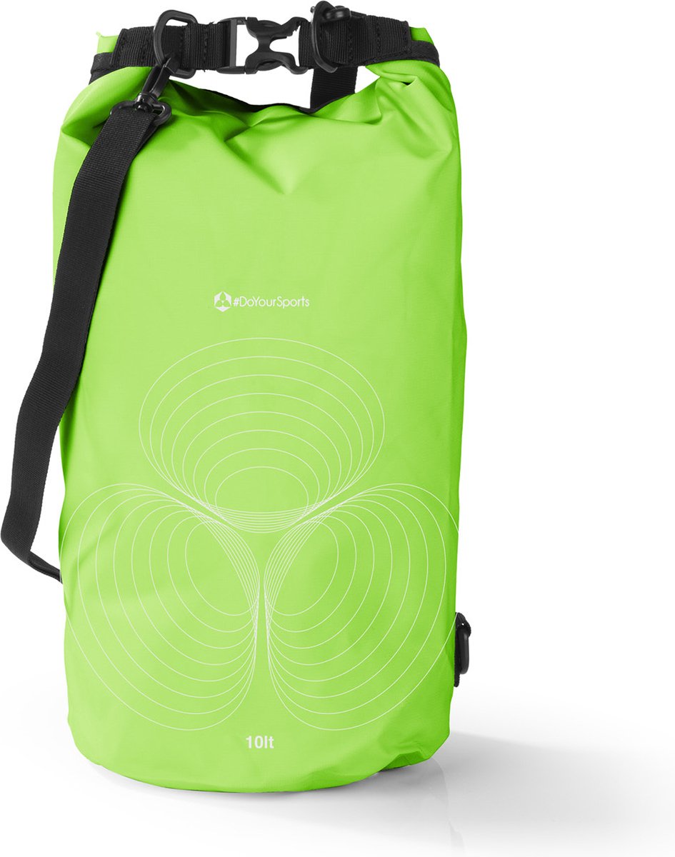 DoYourSports PVC dry bag Style 01 10L groen