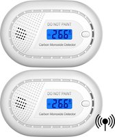 Bol.com Aroha Link Koolmonoxidemelder - 10 jaar batterij - Koppelbare CO melder - Koolstofmonoxidemelder CO meter & CO gas detec... aanbieding