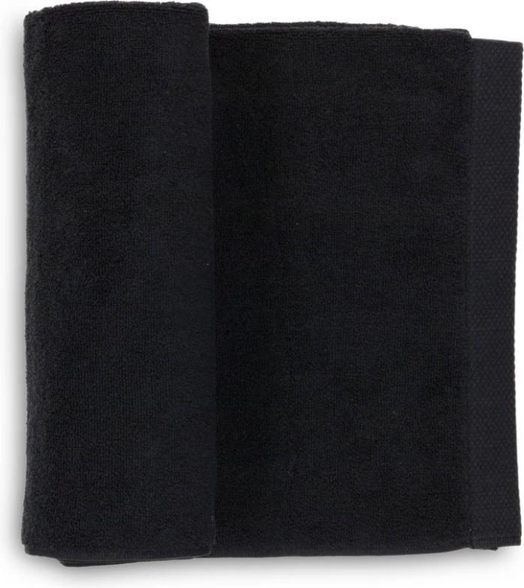 Premium Gasthandoeken Katoen Zwart | 30x50 | Set Van 6 | Europees Kwaliteit