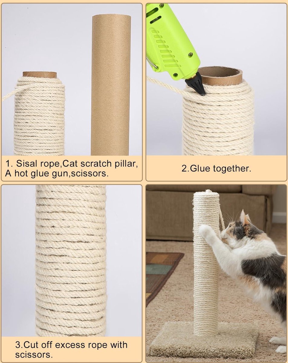 VBS Sisal koord, 3 mm | Knutselwinkel VBS Hobby