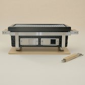 Bol.com Samurai Grill - Rechthoekige Shichirin BBQ - Seizoenstunter - Tafelgrill - Hibachi - Japanse BBQ Grill - Keramische Yaki... aanbieding