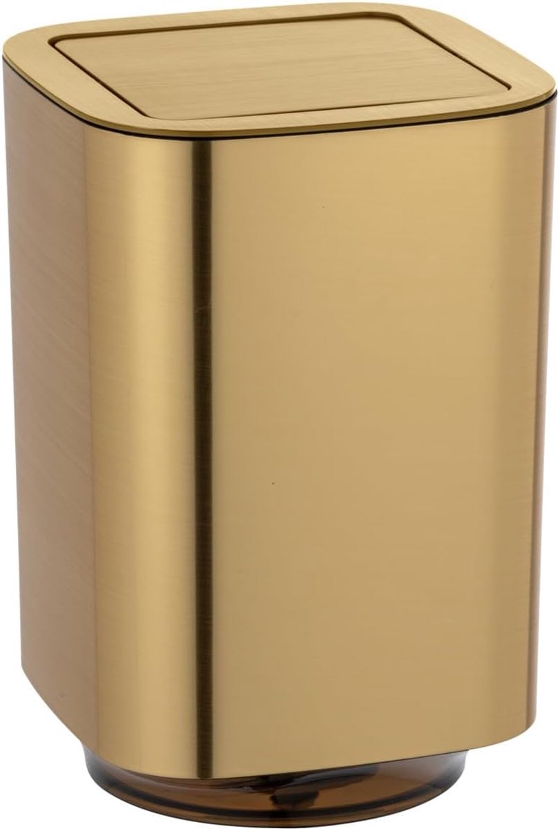 Schwingdeckeleimer - Auron Gold - Afvalbak - Badkamer - Keuken supply bin