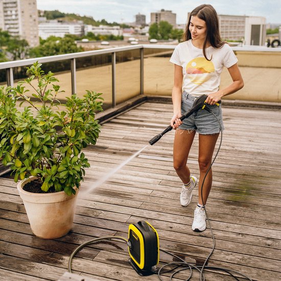 Kärcher K Mini hogedrukreiniger - 110 bar - 360 l/u - 20 m2/u - PremiumFlex slang 5 m van Kärcher — afbeelding 5