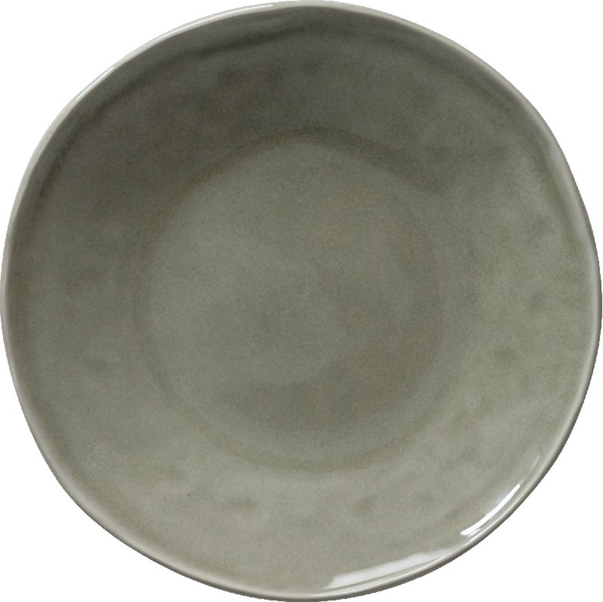 Dutch Rose Organic Bord Plat 21,5 cm Olijf