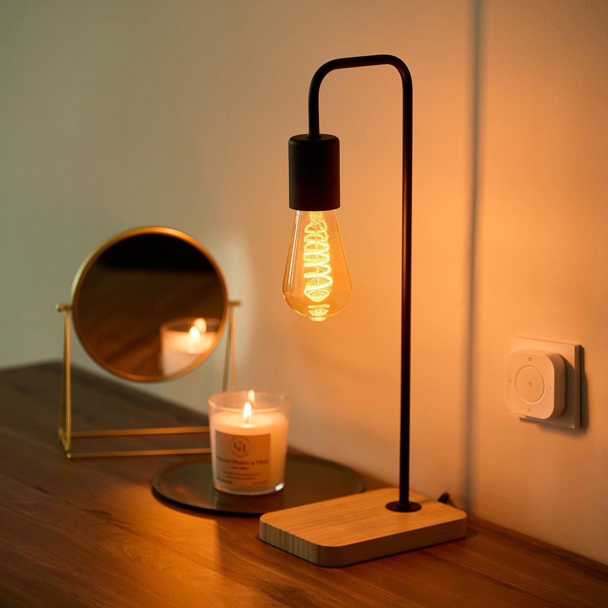 Innr E27 filament lamp - geschikt voor Philips Hue - Zigbee - LED smart bulb - warmwit tot koelwit licht - Edison - slimme verlichting - 620 lumen - dimbaar - 1 pack – foto 8