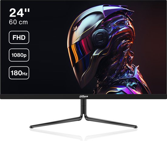 Foto: Dahua lm24 e231 full hd ips gaming monitor 24 inch 180hz 1ms inclusief displayport kabel