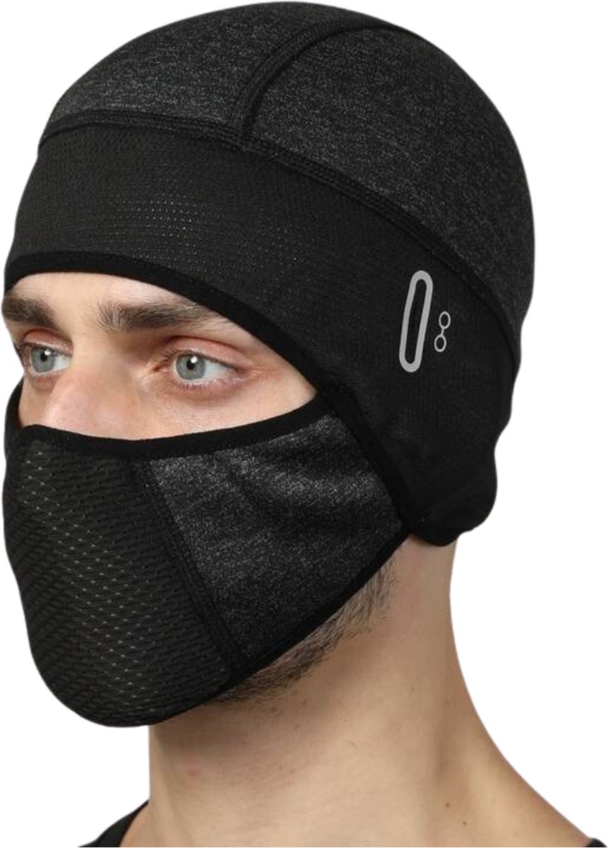 Nivard Winter Masker Ski Mask Bivakmuts Balaclava Ski Masker Face Mask Full Face Mask Grijs
