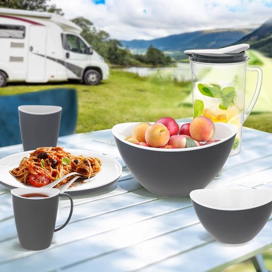 Tasse de Camping Plastique KEMP 370 ml - Mug - Tasse à Café