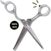 Professionele Kappersschaar - Uniek Ergonomisch Ontwerp - Ultra Scherp - 100% RVS - Kappersscharen - Kapperschaar - Haar Schaar - Haarschaar - Kapper Schaar - Hair Scissors - Baardschaar - Rechts en Linkshandig