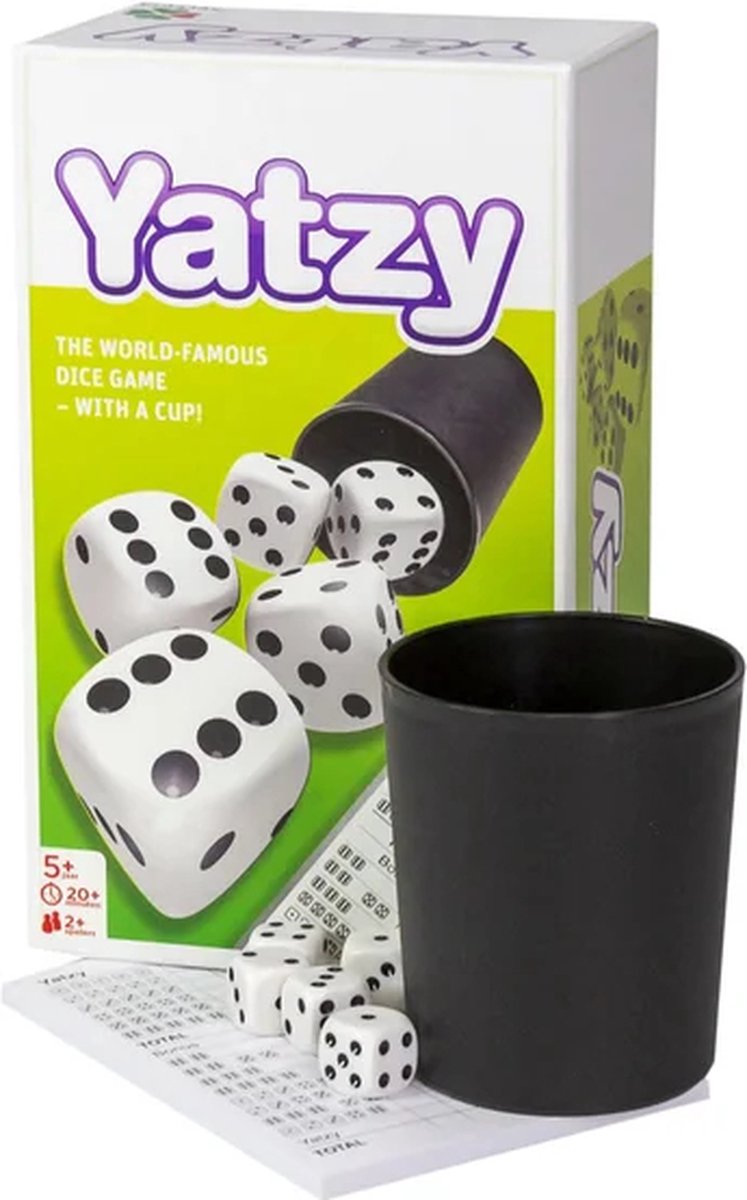 Tactic Yatzy – Dobbelspel – Klassiek Combinatiespel – Strategisch en Spannend – Familiespel – 2+ Spelers – Vanaf 5 Jaar — cadeau in Spellen & Speelgoed - foto 8