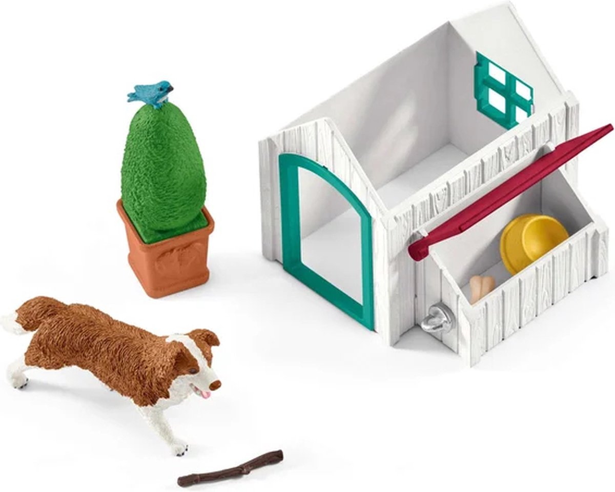 schleich HORSE CLUB Speelfigurenset - Hannah's Gastpaarden en Hond Ruby - Kinderspeelgoed voor Jongens en Meisjes - 5 tot 12 jaar - 20 Onderdelen - 42458 — afbeelding 16