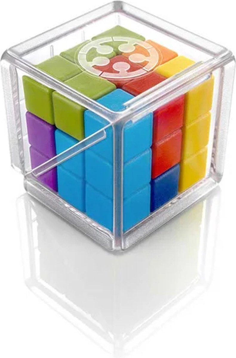 SmartGames Cube Puzzler Go - 3D Logisch Denkspel - 80 Educatieve Kubus Uitdagingen - IQ Breinbreker & Compact Reisspel - Vanaf 8 Jaar — afbeelding 9