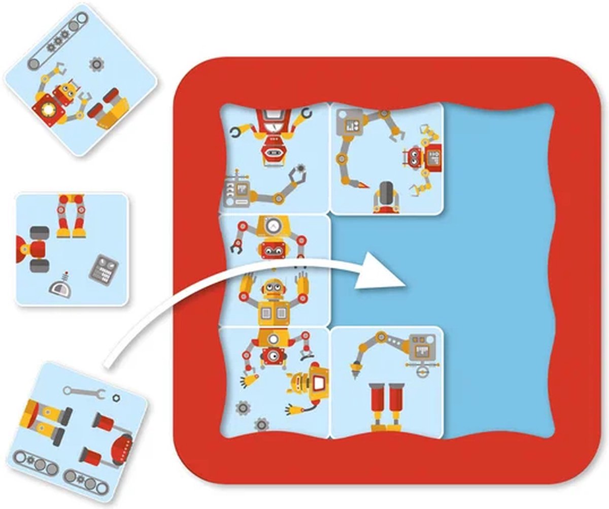 SmartGames Robot Factory Denkspel - 48 puzzeluitdagingen thumbnail 5