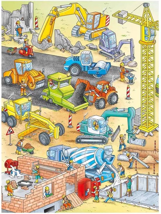 Mijn grote voertuigen kijk-en zoekboek