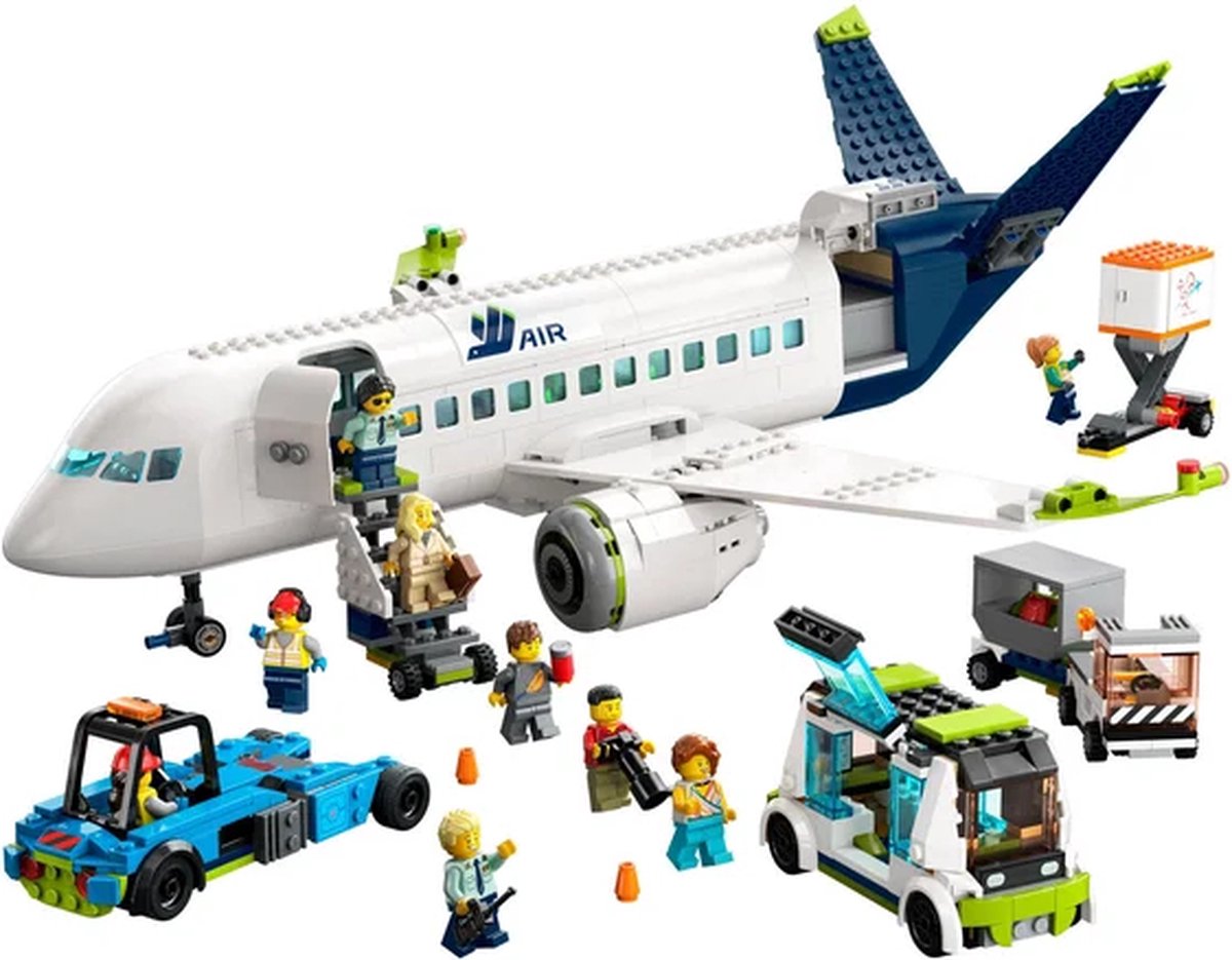 LEGO City Passagiersvliegtuig Vliegtuig Speelgoed Set - 60367 — afbeelding 15