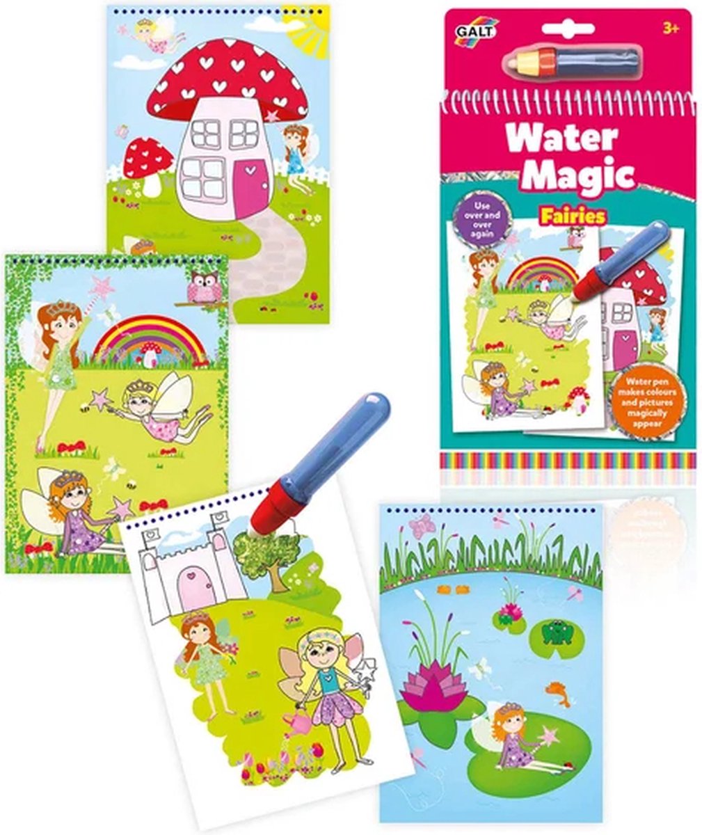 Galt Waterkleurboek Water Magic Fairies - Kleurboek — afbeelding 4