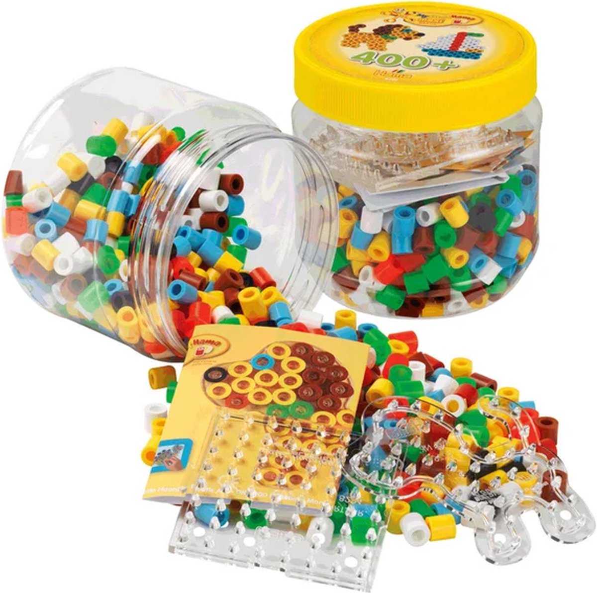 Hama - Strijkkralen Ton - 400 Stuks gemengde kleuren — cadeau in Spellen & Speelgoed - foto 3