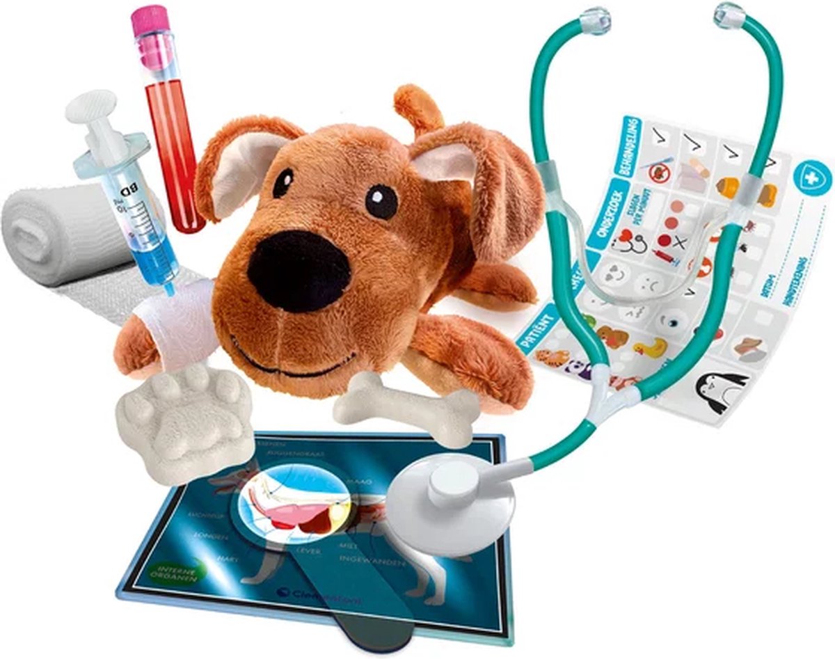 Clementoni Wetenschap & Spel - Dierenartsen in Spe - Educatief Speelgoed - Experimenteerdoos - Vanaf 5 jaar — afbeelding 7