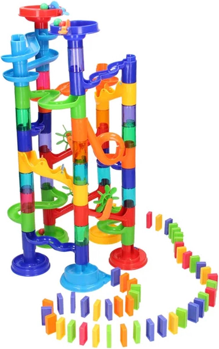 Domino Tornado Knikkerbaan 128dlg.