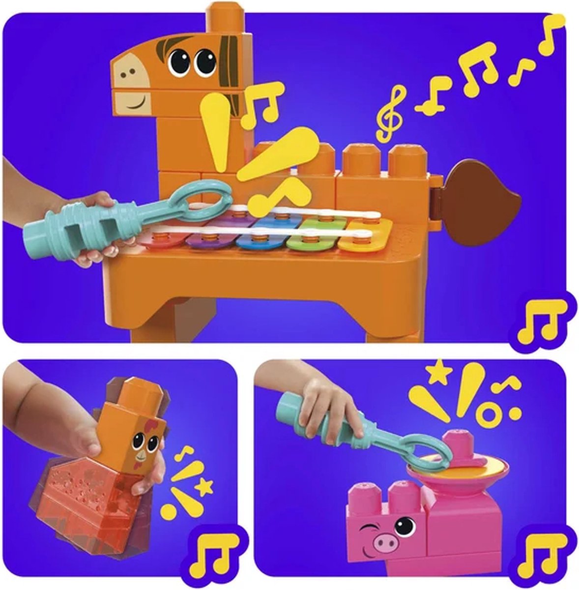 MEGA Bloks - Muzikale boerderijband - Bouwspeelgoed — afbeelding 5