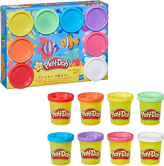 Play-Doh 8-pack - Regenboog