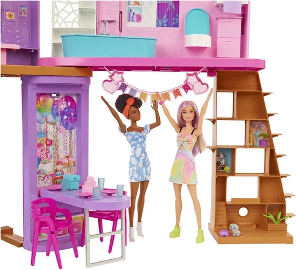 Barbie Malibu Huis - Barbie huis - 2 verdiepingen met barbie meubels — afbeelding 21