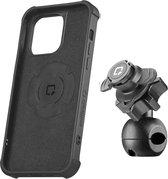 Lampa Telefoonhouder iPhone 14 - Motor - Scooter - Fatbike - Spiegelbevestiging met Hoesje MagSafe