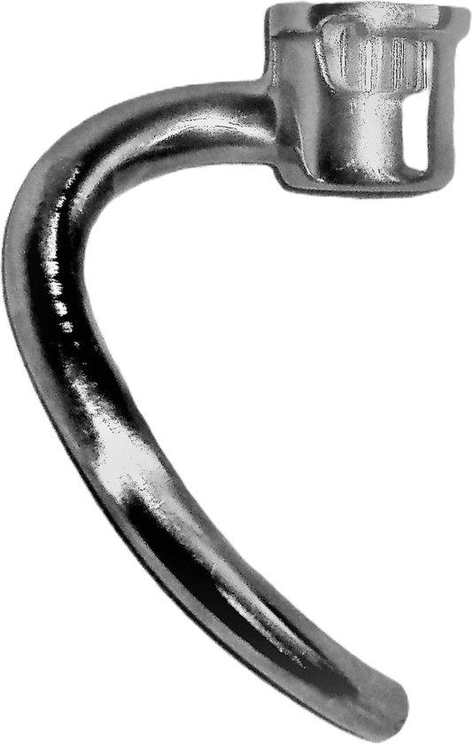 JP6A, RVS Spiraalkneedhaak voor de Wartmann WM 606 MXR. — afbeelding 3