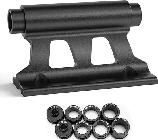 Voorvork Bevestiging Auto Kensbro 2 Fietsvorkhouders Voor Op De Auto – Stevige Aluminium Beugels Met Snelkoppeling Voor Fietsvork Fietsvorkhouder Aluminium Set