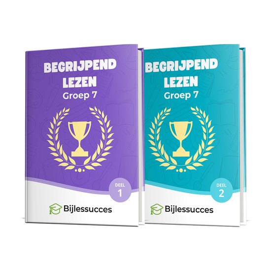Begrijpend lezen Groep 7 pakket - deel 1 en deel 2 - Ter voo ... - cover