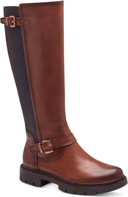 Tamaris Comfort Essentials Dames Laarzen Bruin COGNAC Maat 38 bol