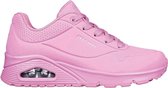 Skechers Uno - Stand On Air Dames Sneakers - Roze - Maat 41