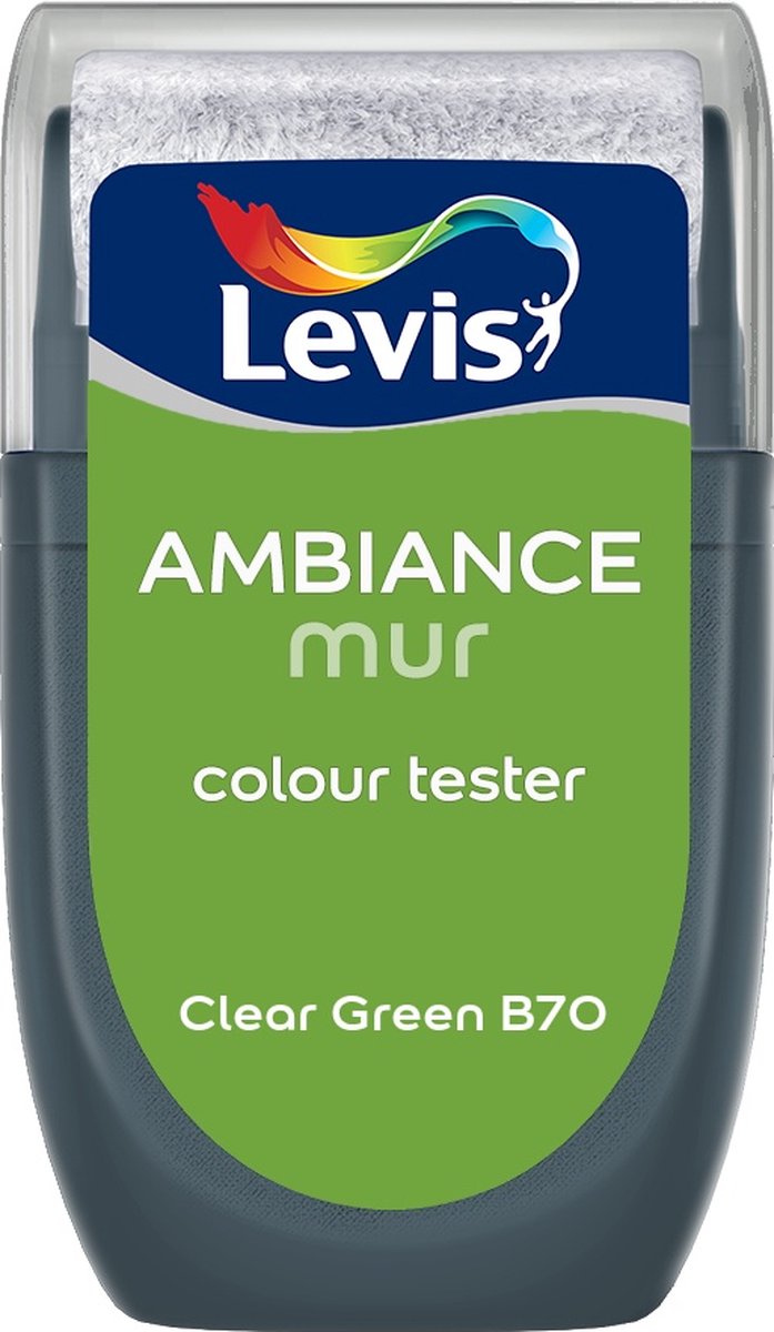 Levis - Muurverf Kleurtester Mat Mix - Clear Green B70 - Mengverf - 30 Ml
