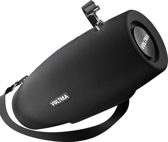 Bluetooth speaker Voltma Echo 75W 360° geluid, IPX6 waterdicht, 45u batterij, microfoon, AUX, USB, EQ 3 modes