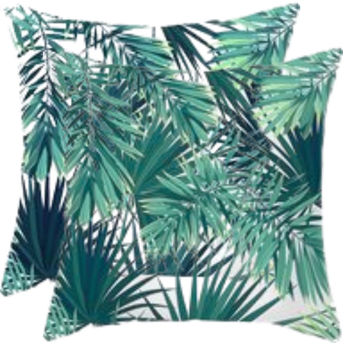 Tuinkussenhoezen Rio - 2 stuks - 45x45cm - buitenkussen hoezen - water en UV-bestendig sierkussen hoezen -hoge kwaliteit - 91gr.