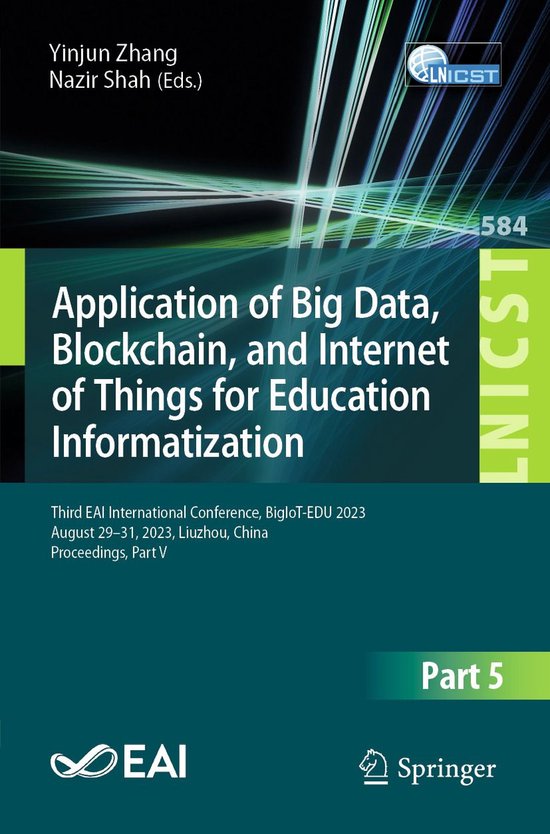 Springer Nature Proceedings Computer Science 5 - Application ... - cover