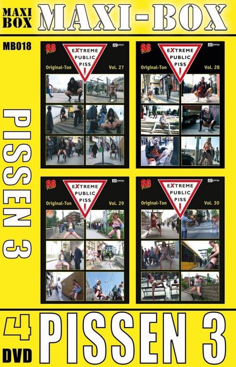 Maxi-Box - Big-Box Pissen 3 (4 DVDs)