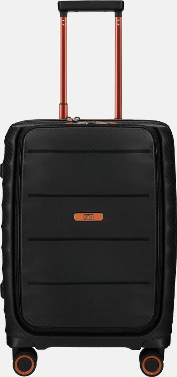 Duifhuizen Paloma handbagage koffer 55 cm black/copper