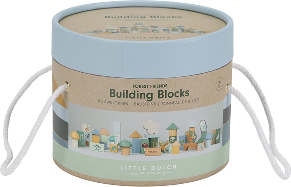 Little Dutch Bouwblokken - Forest Friends FSC — afbeelding 2