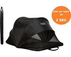 Qute Q-Camp Babytent - Black / Desert