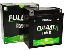 Fulbat Accu Fulbat YB9-B Gel 12V 9Ah onderhoudsvrij