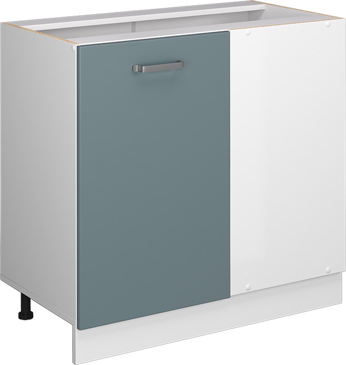 Vicco R-Line Hoekkast – 86 cm, WB Antraciet Blauw-grijs