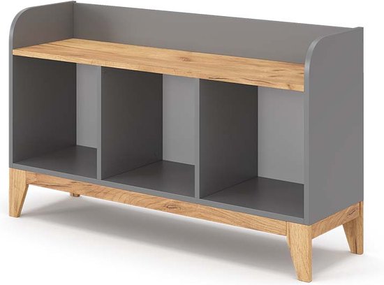 Uitrolbare lade Bali Grijs 78 x 61.8 cm Set van 2 Vitalispa | Grijs | 2 laden | 406673146764806