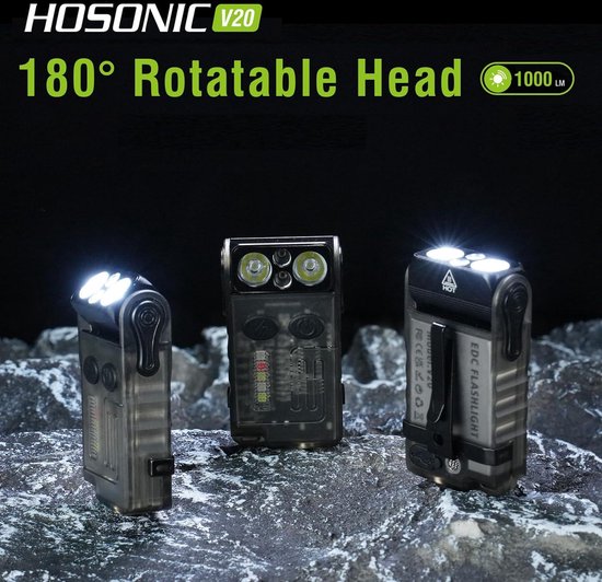Krachtige Mini EDC LED Zaklamp 2000lm - USB Oplaadbaar - Camping Lanta Compact En Draagbaar Krachtige Mini EDC LED Zaklamp 2000lm - USB Oplaadbaar - Camping Lanta Compact En Draagbaar