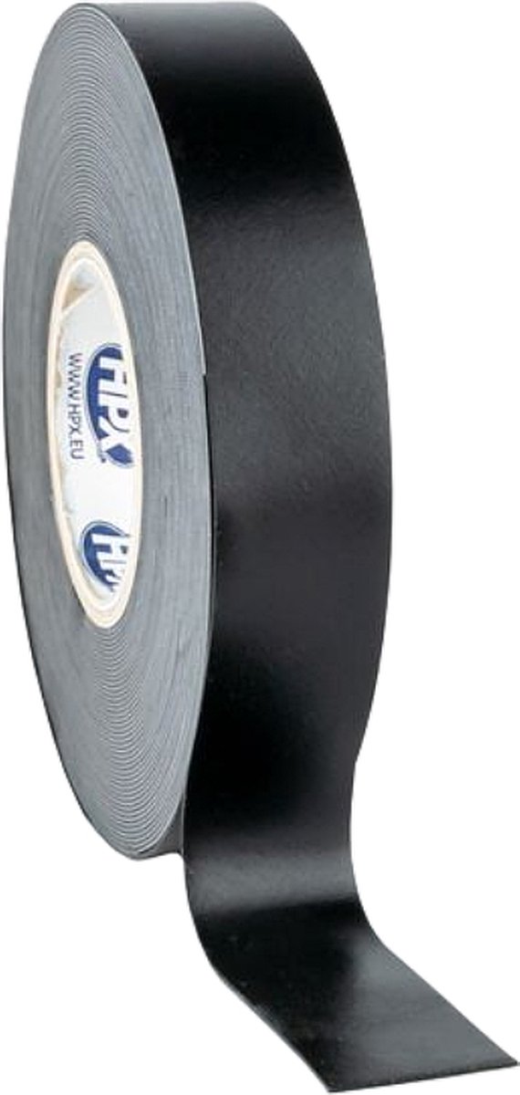 Vulkaniserende tape - 38mm breed - 10 meter - Zwart