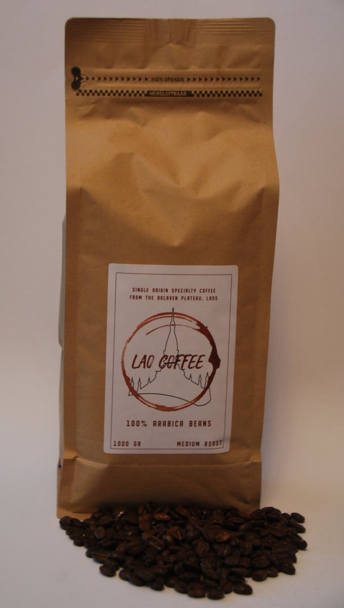 Goedkoopste Lao Coffee Arabica Medium Roast 1000