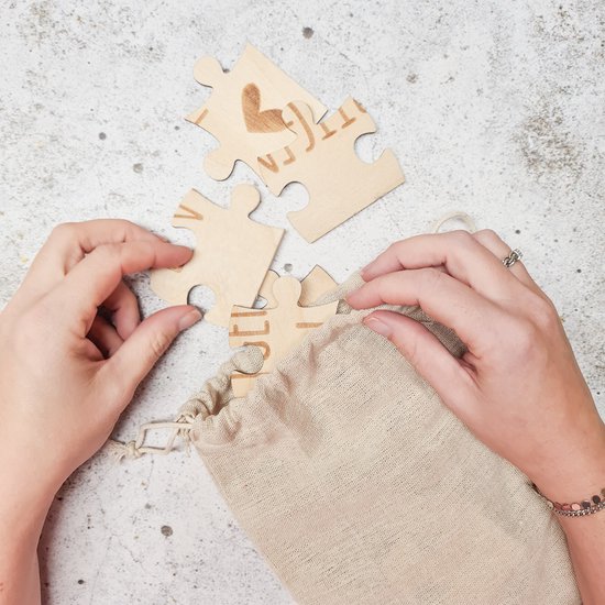 Puzzle en bois A5 | Maître, merci ! | cadeau de fin d'année scolaire