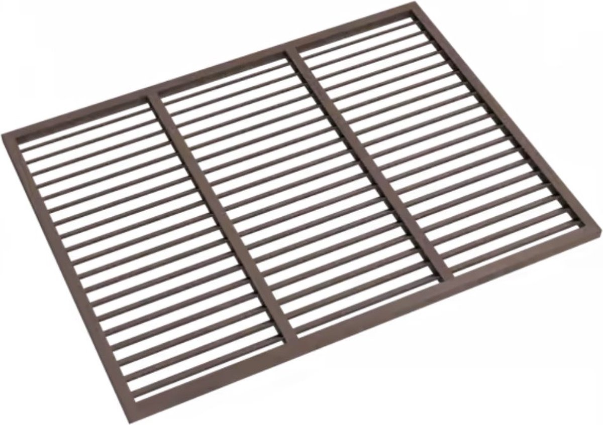 Evolar Achterplaat voor Airco Omkasting Walnut Grey XL
