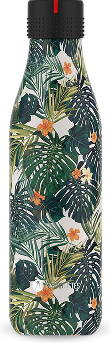 Les Artistes - Drinkfles - Thermosfles - 500ml - Print Hawaii - LP-A4011